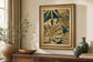 22x26 Emerald Jungle II By June Erica Vess - Light Brown