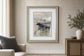 34x40 Blush Horizon II By Jennifer Goldberger - Dark Gray