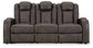 Fyne-dyme - Power Reclining Sofa With Adj Headrest