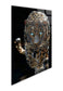 Starlit Sovereign II Tempered Glass With Foil & Rhinestones - Black / Gold