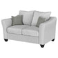 Salizar - Upholstered Flared Arm Loveseat