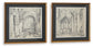 Downyard - Wall Art Set (Set of 2) - Black / Beige