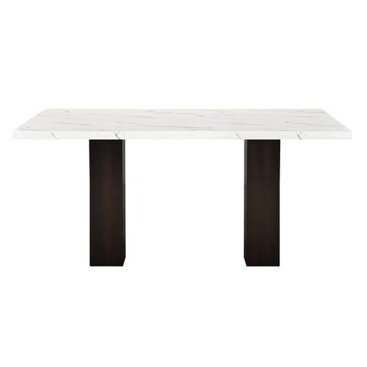 Faust - Adjustable Table / Base & Top - White
