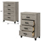Mari - Chest - Light Gray Finish
