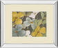 Garden Party In 2 By Lanie Loreth - Mirror Framed Print Wall Art - Beige