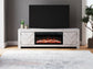 Cayboni - LG TV Stand With Fireplace Option