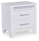 Jarlee - Two Drawer Night Stand - White