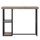 Zudora - Counter Height Table - Oak & Sandy Black