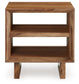 Dressonni - Square End Table - Brown