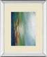 First Light By S. D'auguiar - Mirror Framed Print Wall Art - Blue