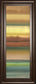 Ambient Sky Il By John Butler - Framed Print Wall Art - Light Brown