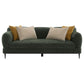 Jade - Chenille Upholstered Modern Track Arm Sofa