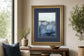 Coastal Horizon I By Victoria Borges - Blue