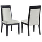 Brookmead - Dining Side Chair (Set of 2) - Ivory / Black