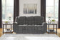 Foreside - Reclining Sofa - Charcoal