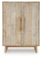 Dallinbury - Accent Cabinet - Natural / White Wash