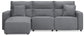 Modmax II - Reclining Sectional - Salt And Pepper