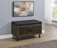 Brixton - 2-Door Padded Entryway Shoe Storage Bench