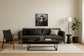 Urban Bovine Attitude - 25" x 25" Framed Wall Art - Brown Dark Gray