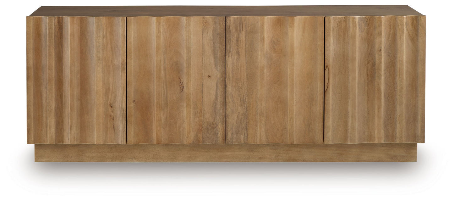 Timkins - Accent Cabinet - White Washed