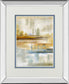 Earthscape Il By Augustine - Mirror Framed Print Wall Art - Bronze