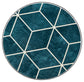 Clairbelle - Accent Table (Set of 2) - Teal