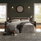 Brancaster - Queen Bed - Retro Brown Top Grain Leather & Aluminum