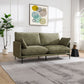 Dalton - Sofa With 2 Pillows - Green