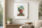 Soulful Beauty I Mirror Framed By Donna Brooks - Beige