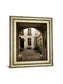 Marais Courtyard By Milla - Framed Print Wall Art - Light Brown