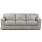 Cornelia - Sofa - Pearl Gray Leather