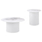 Rowena - Faux Marble Coffee Table Set