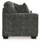 Lonoke - Loveseat - Gunmetal