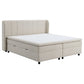 Adonia - Queen Bed With Storage - Beige