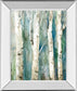 River Birch Il By Carol Robinson - Mirror Framed Print Wall Art - Beige