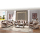 Northville - Sofa With 5 Pillows - Velvet & Antique Silver