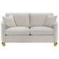 Corliss - Upholstered Arched Arm Loveseat