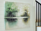 Garlenridge - Wall Art - Green / Tan / White