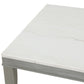 Essence - 70" Rectangle Dining Table With Marble Top