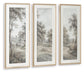 Dixonburg - Wall Art Set (Set of 3) - Taupe / Gray