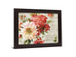 Blushing Parisian Petals - 28" x 34" Framed Wall Art - Red