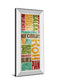 Rock & Roll By Sd Graphics Studio - Print Wall Art - Orange