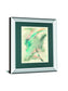 In Motion I By Danhui Nai Mirrored Frame - Blue