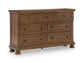 Zackaryn - Dresser - Warm Brown