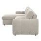 Nuriel - Reversible Sectional Sofa With Sleeper & Storage