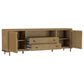 Arini - Rattan Cane 2-Door TV Stand Media Console