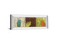 Lovely Birds Il By Patricia Pinto - Mirror Framed Print Wall Art - Dark Brown