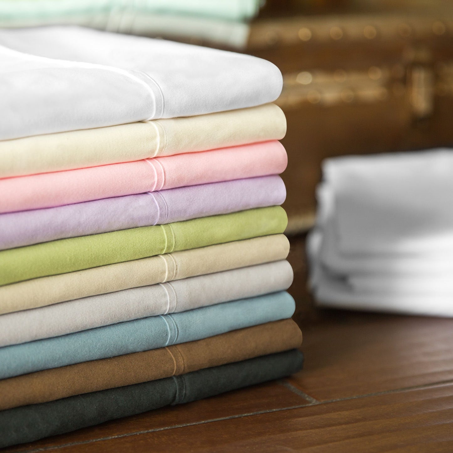 Brushed Microfiber - Bed Sheet - Cot - White