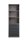 Estevon - Bookcase - Gray Oak