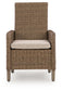 Laguna Heights - Arm Chair With Cushion (Set of 2) - Beige